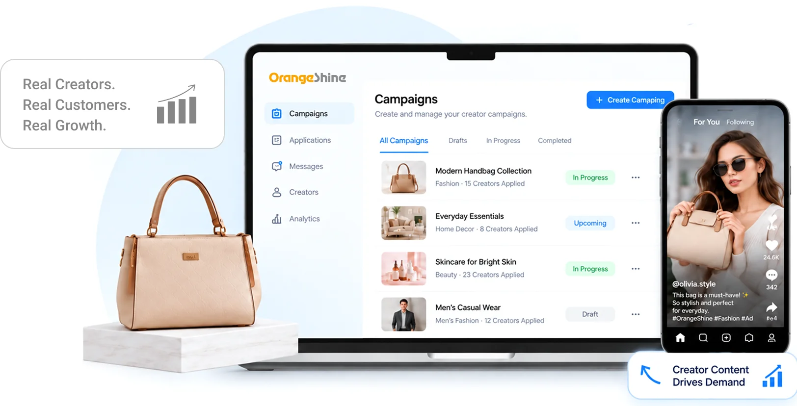 OrangeShine Creator Marketplace